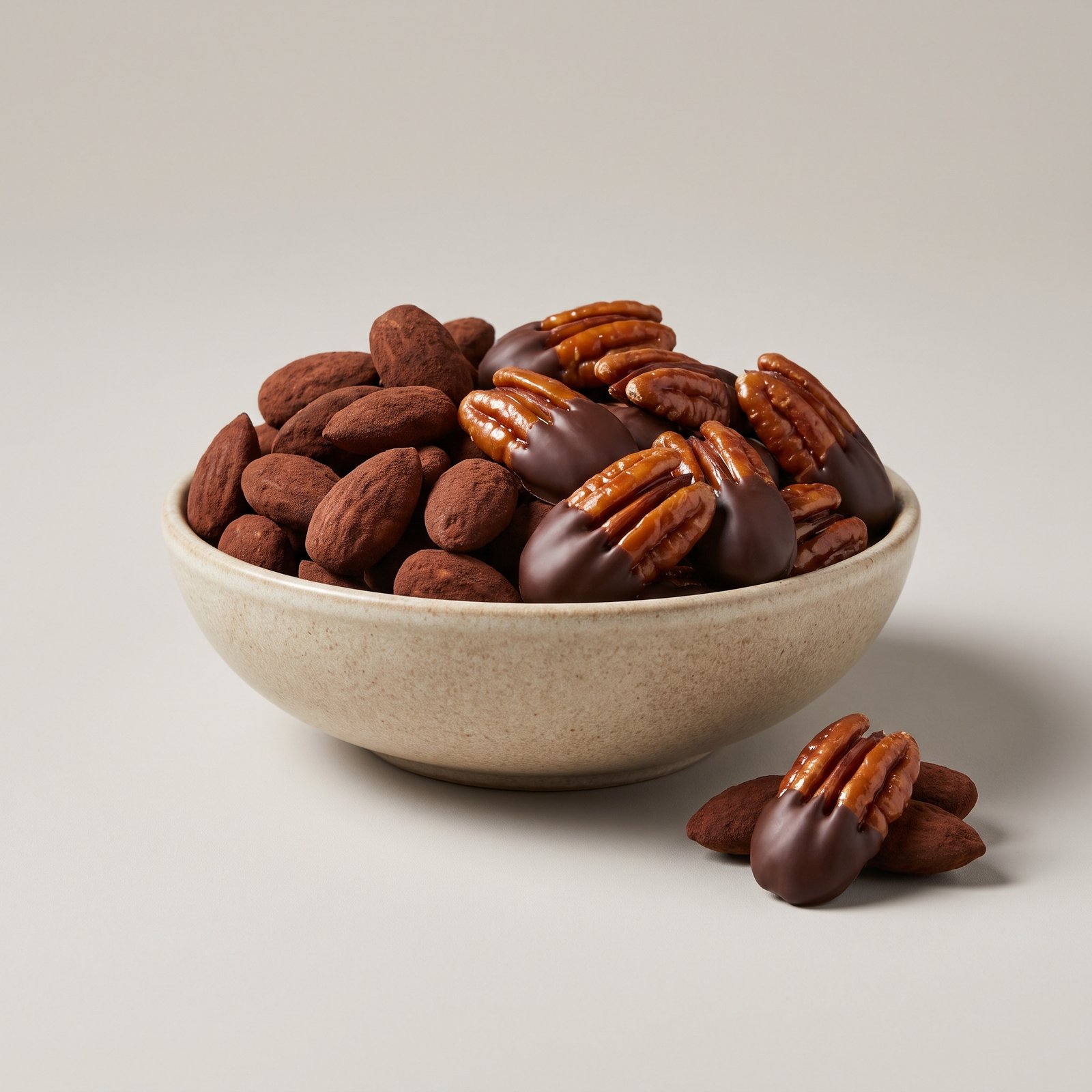 Belgian Cocoa Dusted Almonds