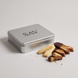 Chocolate Dipped Biscotti Box