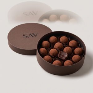 Espresso Truffle Box, 12 pc
